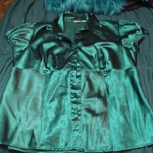 Vintage Cato Satin Top